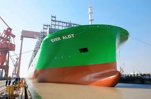 厲害 中國交付全球最大集裝箱船,比世界最大航母還長60多米